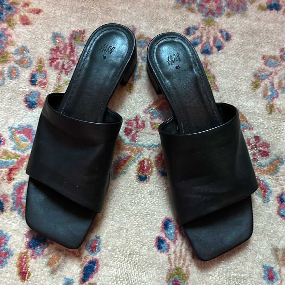 Black mules